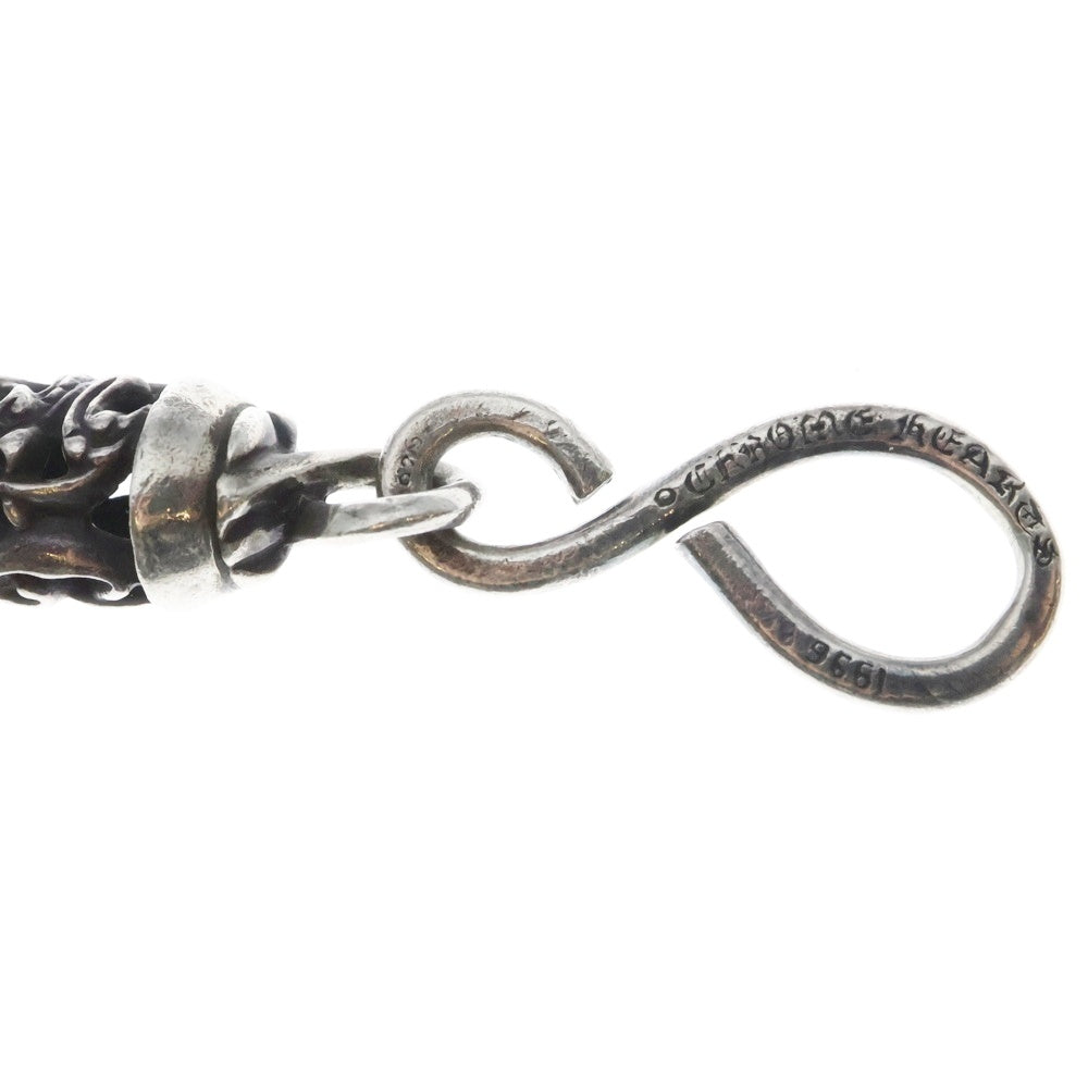 CHROME HEARTS(クロムハーツ) ROLLER C R SHORT-S 1クリップショートケルティックローラー ウォレットチェーン シルバー