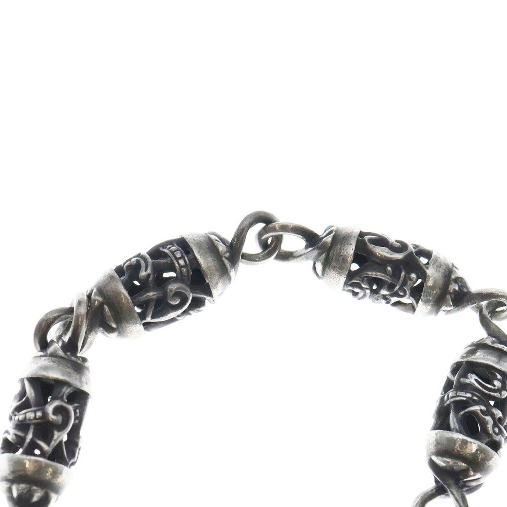 CHROME HEARTS(クロムハーツ) ROLLER C R SHORT-S 1クリップショートケルティックローラー ウォレットチェーン シルバー