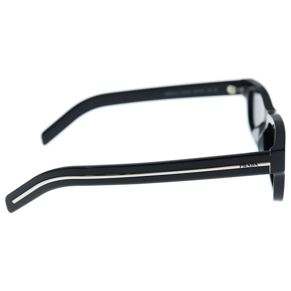 PRADA(プラダ) Icon Metal Sunglasses アイコンメタル サイドロゴ スクエアサングラス ブラック SPRB11-F