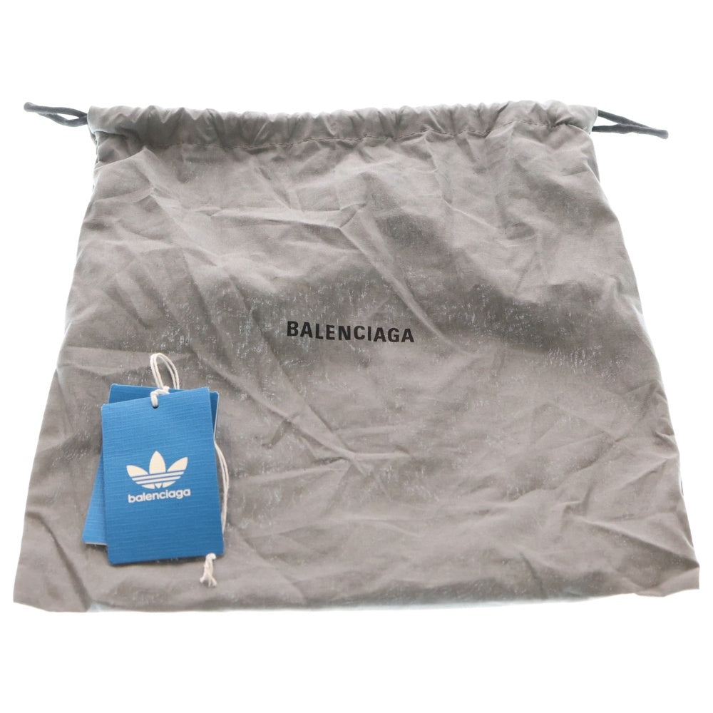 BALENCIAGA(バレンシアガ) ×adidas アディダス ロゴストライプベースボールキャップ 帽子 712160 410B2 ブラック