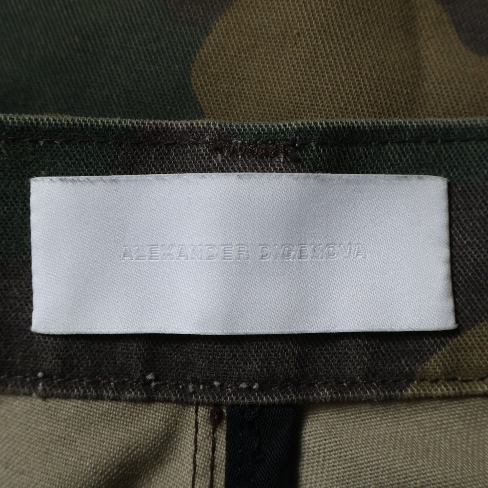 ALEXANDER DIGENOVA(アレキサンダーディジェノバ) TYPE 2 CARGO PANTS タイプ2 カーゴパンツ カモ 迷彩 カーキ 960-40071003-43-32