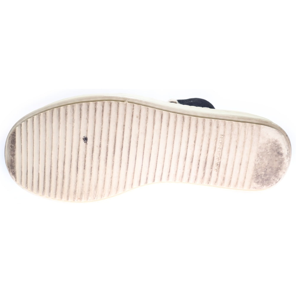 Rick Owens DRKSHDW(リックオウエンス ダークシャドウ) RAMONES ラモーンズ キャンバス ハイカットスニーカー ブラック