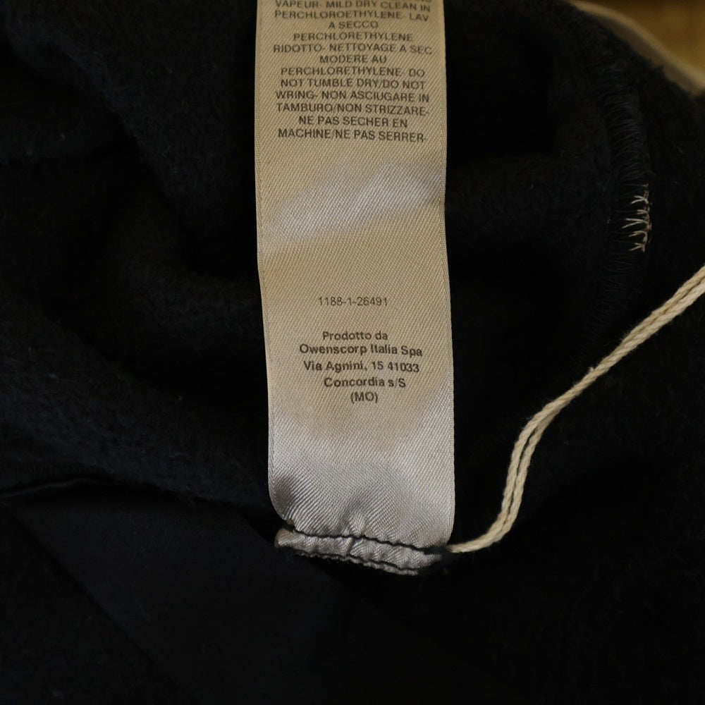 DRKSHDW(ダークシャドウ) 24AW Sun Cropped Hoodie クロップド プルオーバースウェットパーカー フーディー ブラック DS02D2222-FSUN