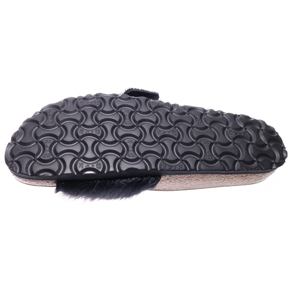 Rick Owens(リックオウエンス) ×BIRKENSTOCK Madrid EXTR ビルケンシュトック ファーサンダル ブラック