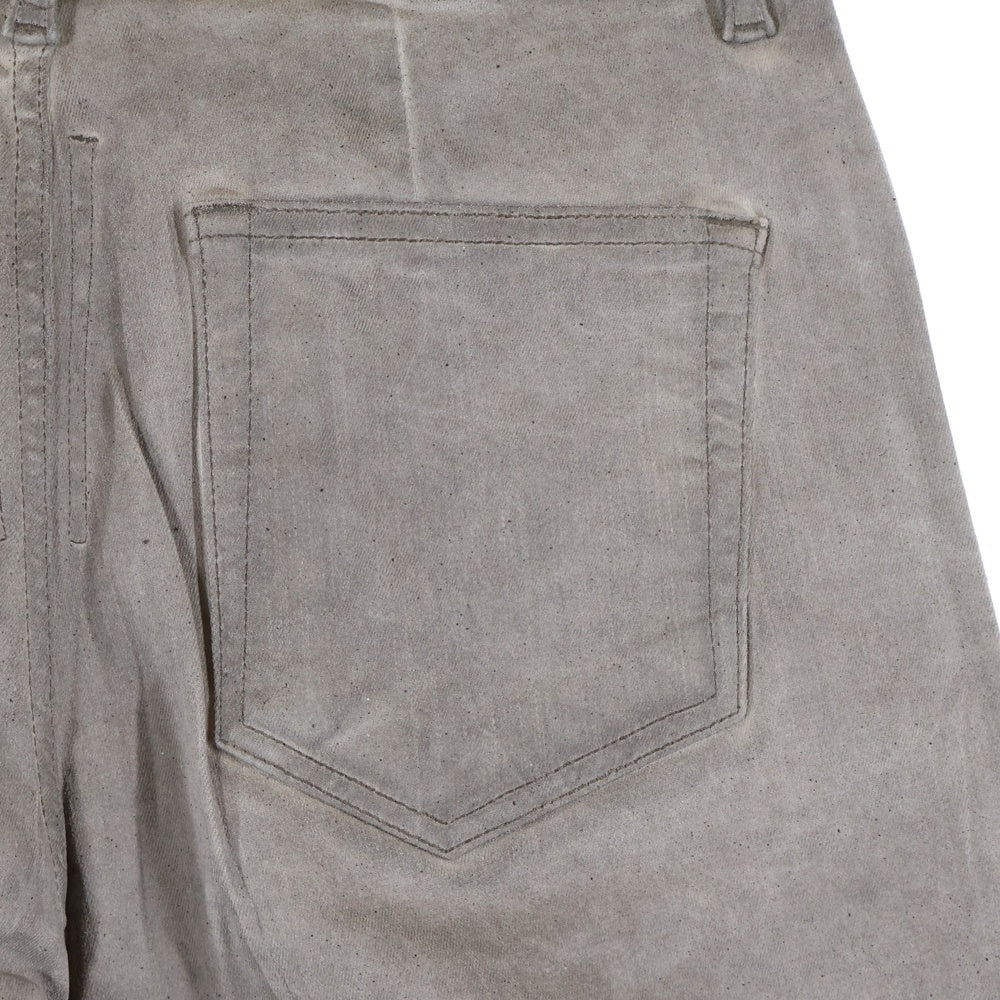 DRKSHDW(ダークシャドウ) Foil Geth Jeans ゲスジーンズ コーティングパンツ グレー DS02D2305-HSCF