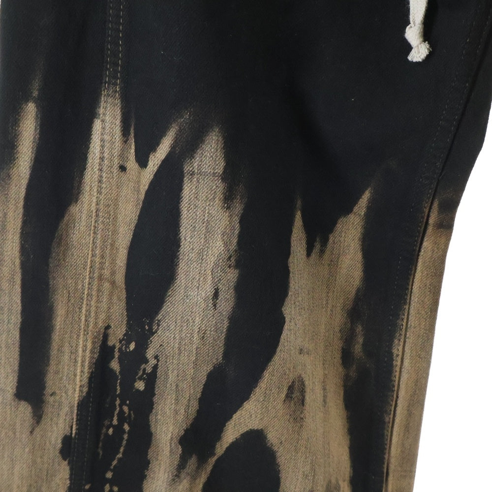 DRKSHDW(ダークシャドウ) 24AW Sun Pusher Pants デニムプッシャーパンツ ブラック DS02D2222-FSUN