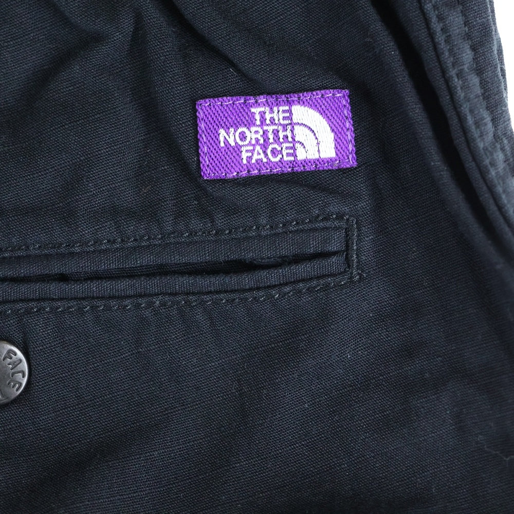 THE NORTH FACE PURPLE LABEL(ノースフェイスパープルレーベル) Ripstop Shirred Waist Pants リップストップ シャーリング ウエストパンツ ブラック NT5054N