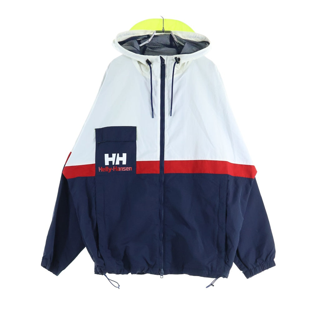 HELLY HANSEN(ヘリーハンセン) Formula ZIZ Wind Jacket フォーミュラ ジップアップナイロンジャケット パーカー フーディー ホワイト HH32033