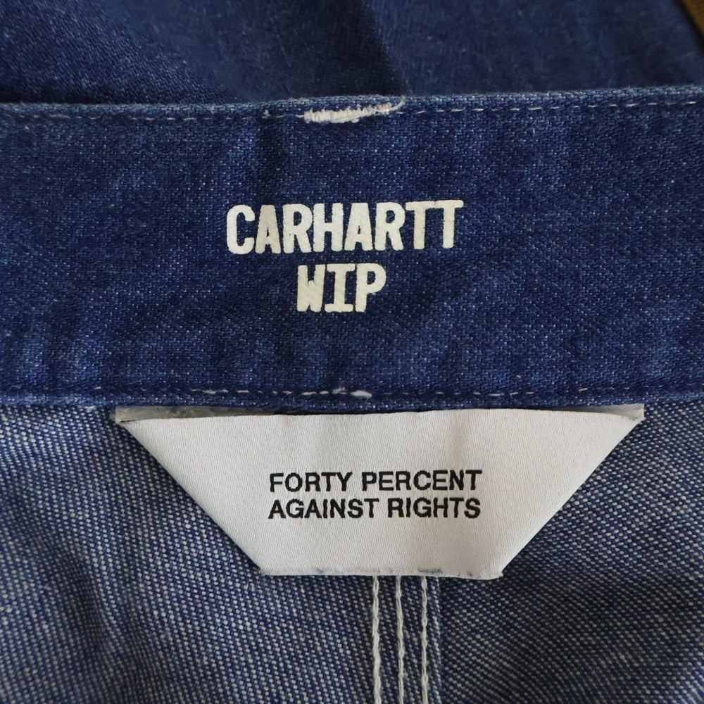 Carhartt WIP(カーハート ダブリューアイピー) ×FPAR SINGLE KNEE PANT フォーティーパーセント アゲインストライツ シングルニー パンツ インディゴ A192061