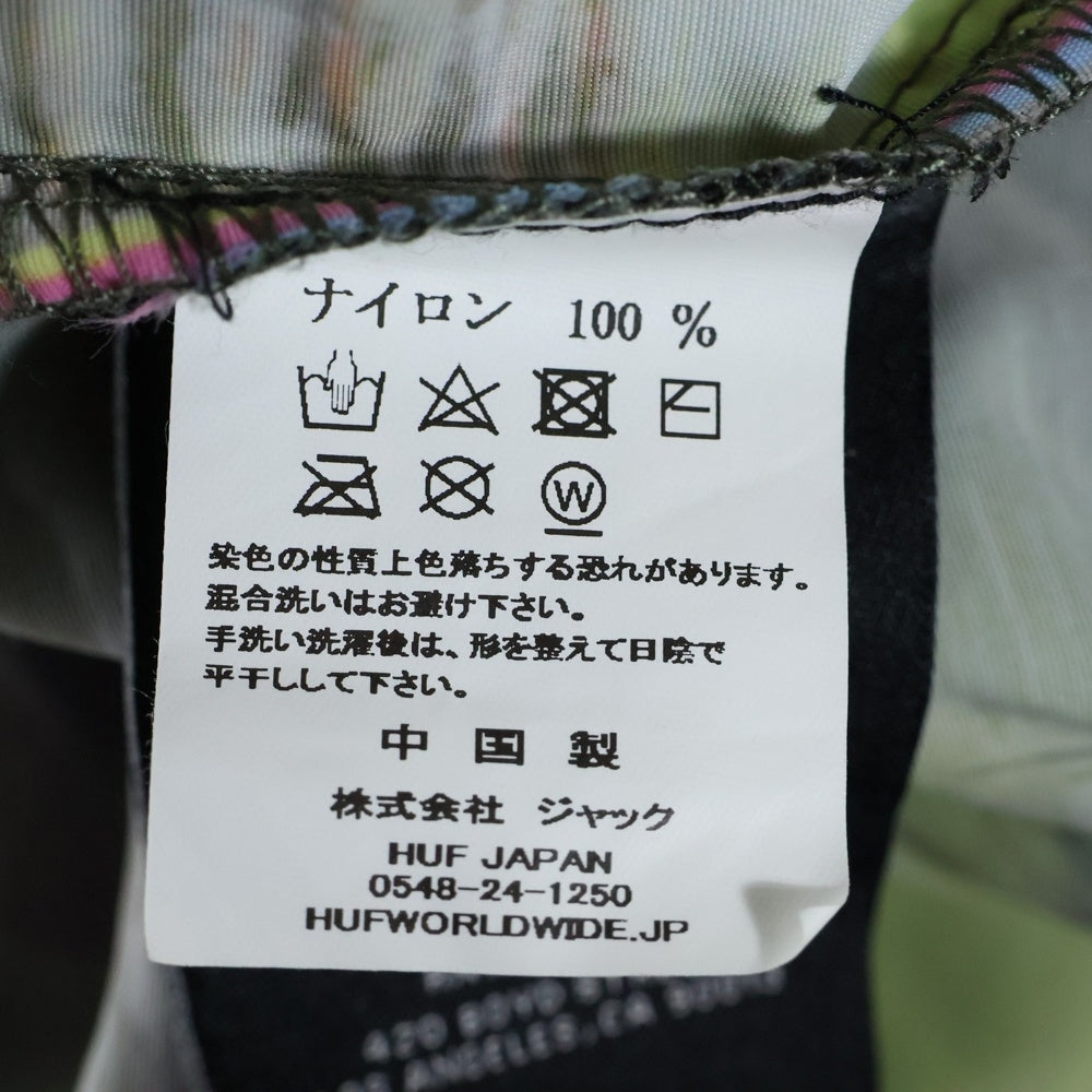 HUF(ハフ) VENICE EASY SHORT トロピカル ナイロンイージーショーツ ハーフパンツ マルチ