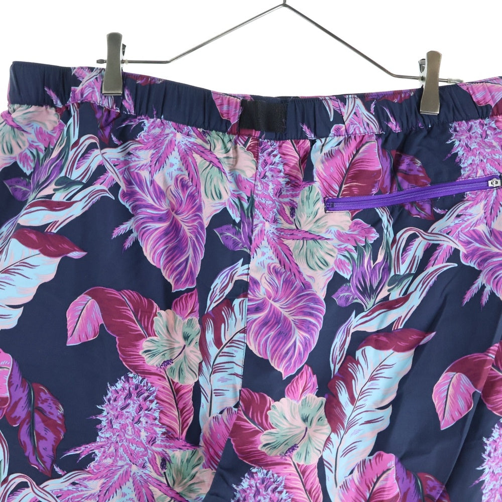 HUF(ハフ) VENICE EASY SHORT トロピカル ナイロンイージーショーツ ハーフパンツ ピンク