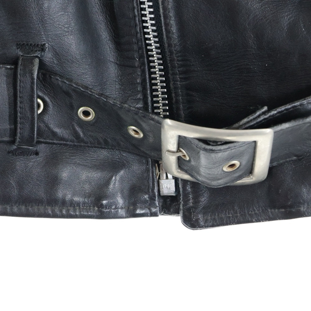 SCHOTT(ショット) 80s Double Riders Jacket ダブルライダースジャケット レザージャケット ブラック