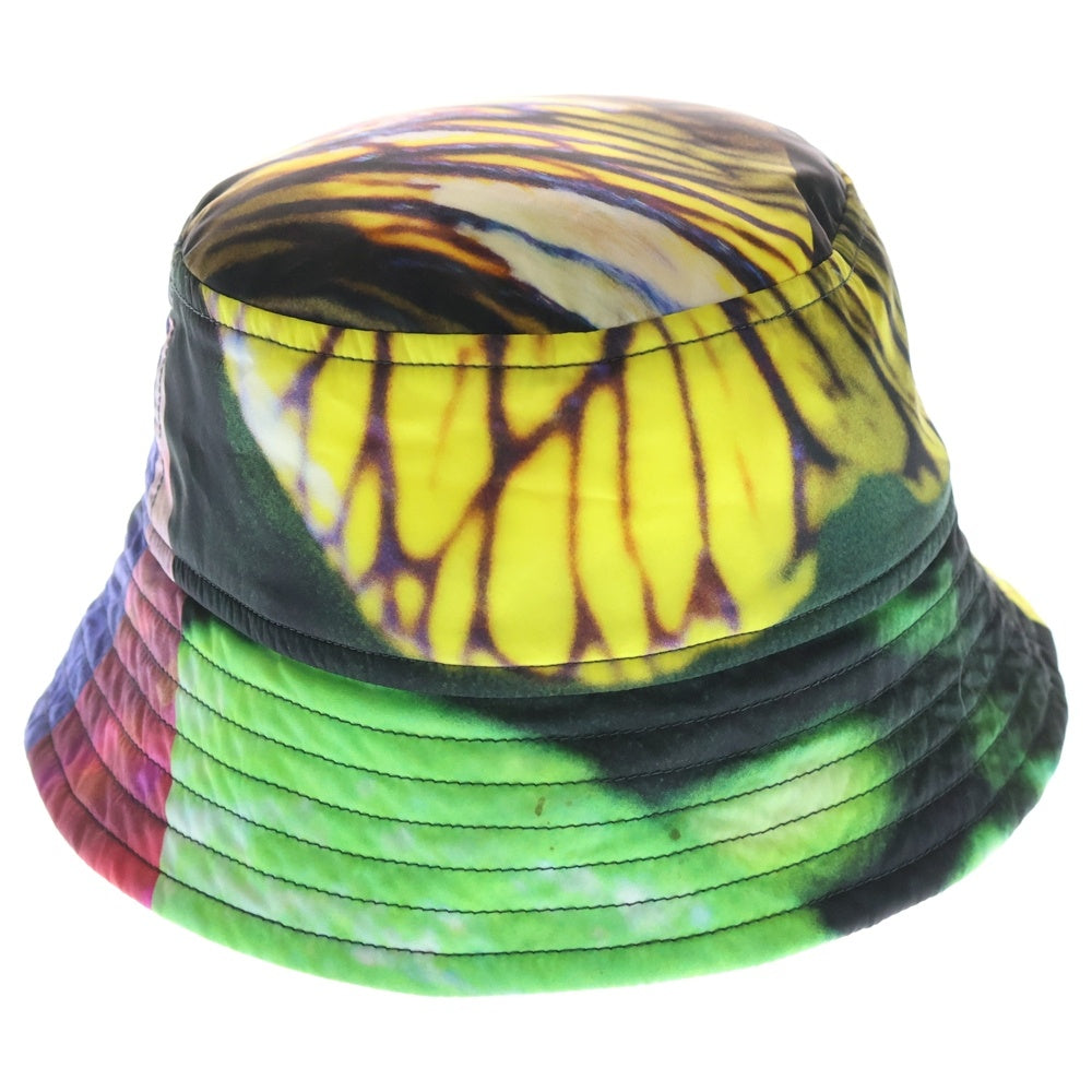 DRIES VAN NOTEN(ドリスヴァンノッテン) NYLON BUCKET HAT 総柄 ナイロンバケットハット 帽子 マルチ
