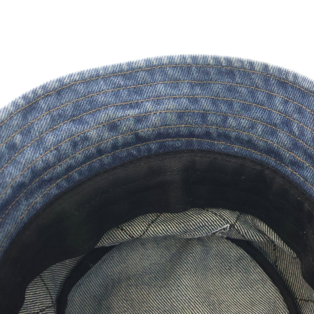 SUPREME(シュプリーム) 18AW Diamond Stitch Crusher デニムバケットハット 帽子 インディゴ