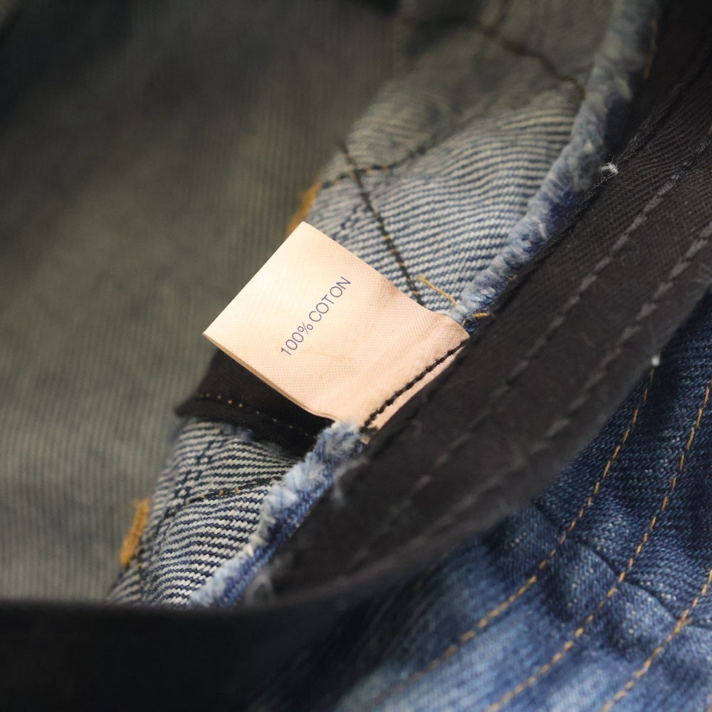 SUPREME(シュプリーム) 18AW Diamond Stitch Crusher デニムバケットハット 帽子 インディゴ