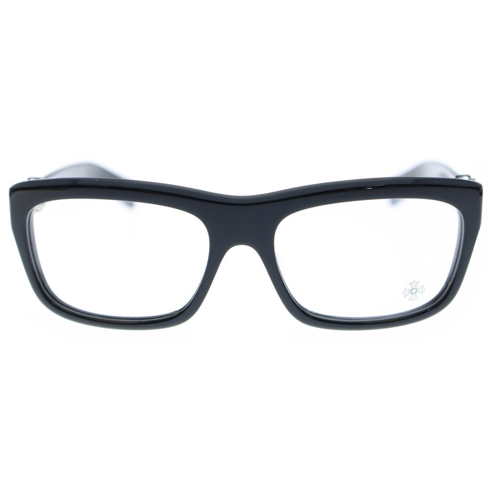 CHROME HEARTS(クロムハーツ) MYDIXADRYLL BSフレアテンプル ウェリントンアイウェア 眼鏡 ブラック