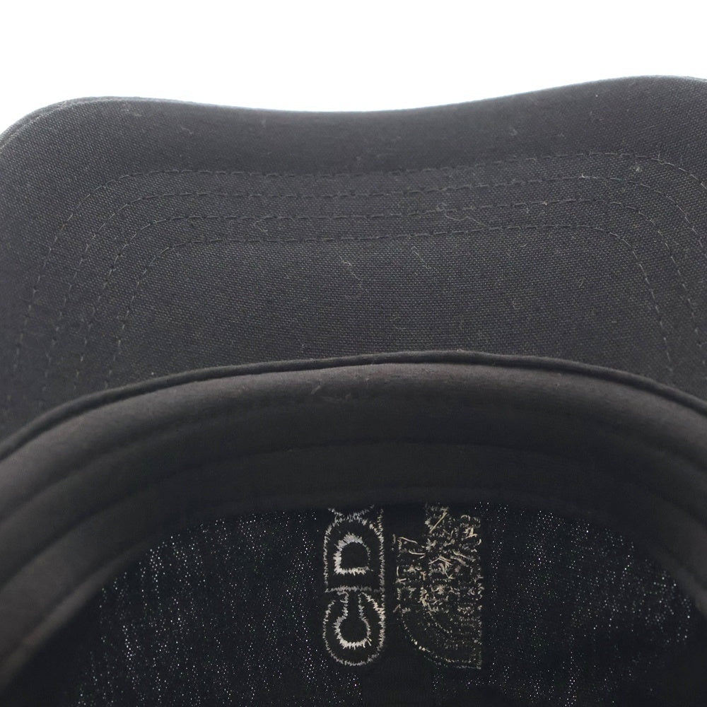 THE NORTH FACE(ザノースフェイス) 23AW ×CDG Norm Hat キャンバス ベースボールキャップ 帽子 ブラック NF0A86KY