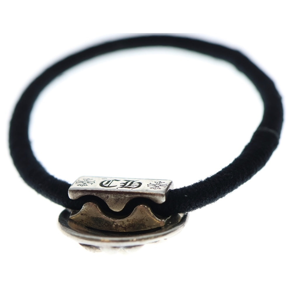 CHROME HEARTS(クロムハーツ) HAIRBAND クロスボール ヘアバンド ヘアゴムコンチョ シルバー BCA151