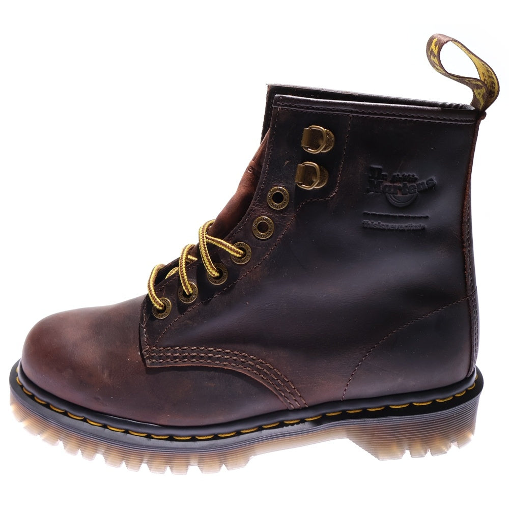 Dr.Martens(ドクターマーチン) ×thisisneverthat Waxed Full Grain 1460 8 Hole Boots ディスイズネバーザット ワックスコーティング レザーハイカットブーツ ブラウン 32181523