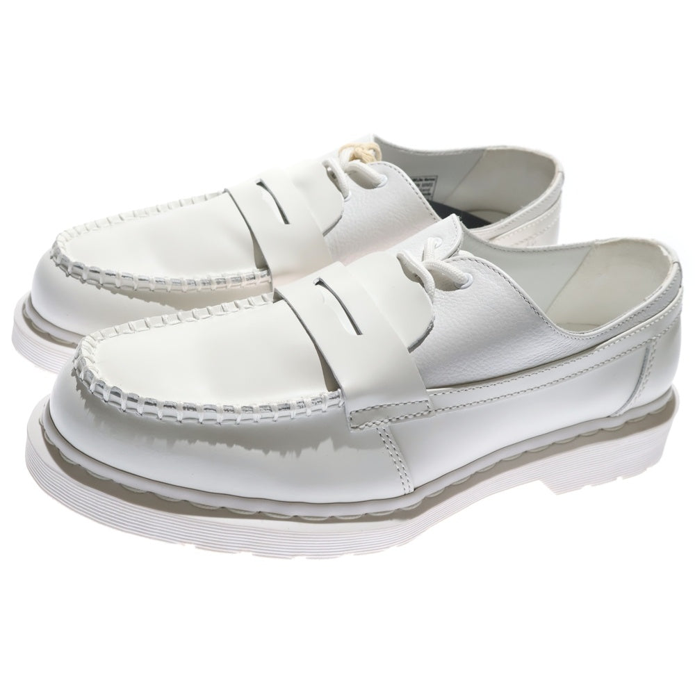 Dr.Martens(ドクターマーチン) ×MM6 Maison Margiela Penton 1461 Loafers メゾンマルジェラ ペントン ローファー レザーローカットシューズ ホワイト 42218100/SH3WR0005