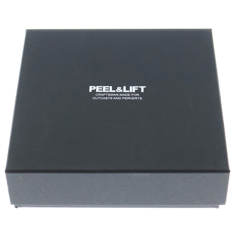 PEEL&LIFT(ピールアンドリフト) LEATHER BRACELET スタッズレザーブレスレット ブラック
