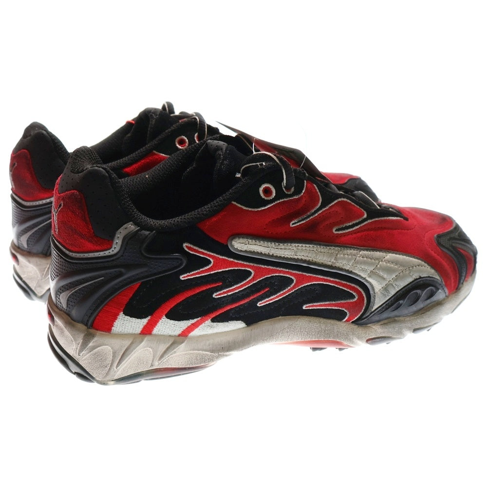 PUMA(プーマ) ×A$AP Rocky Inhale DISTR エイサップロッキー インヘイル ダメージ加工ローカットスニーカー レッド US9/27cm 402453 01