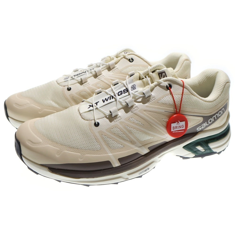 SALOMON(サロモン) XT-WINGS 2 メッシュ ローカットスニーカー ベージュ US10/28cm 472878