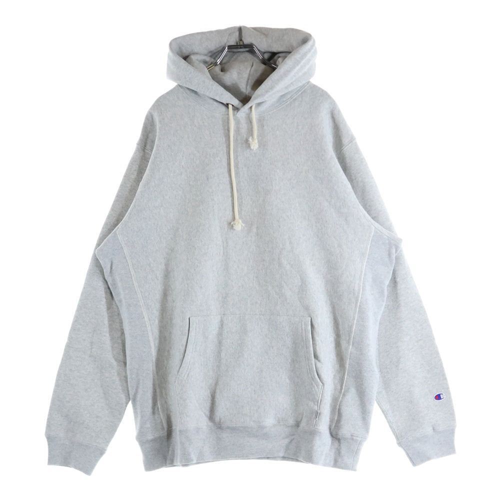 CHAMPION(チャンピオン) RHC Ron Herman Reverse Weave Hoodie ロンハーマン リバースウィーブ プルオーバースウェットパーカー フーディー グレー C8-W109