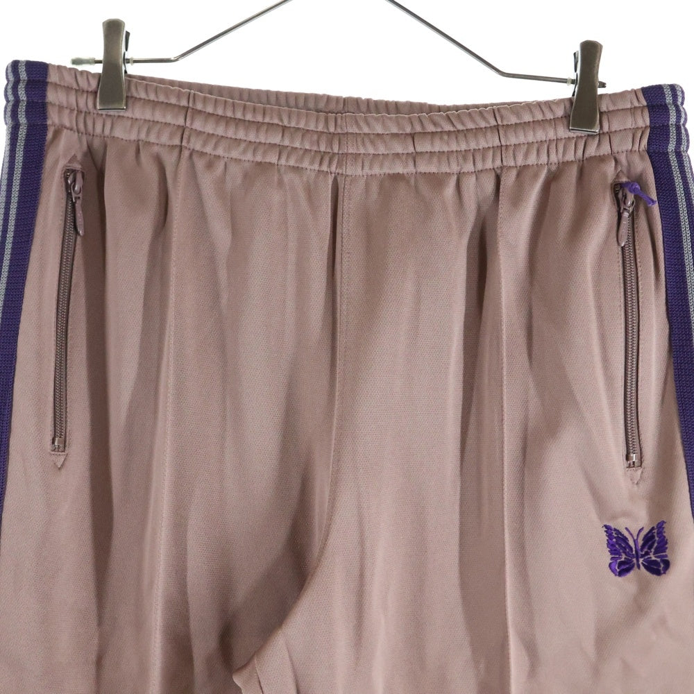 Needles(ニードルス) Track Pant ロゴ刺繍 トラックパンツ ベージュ LQ233