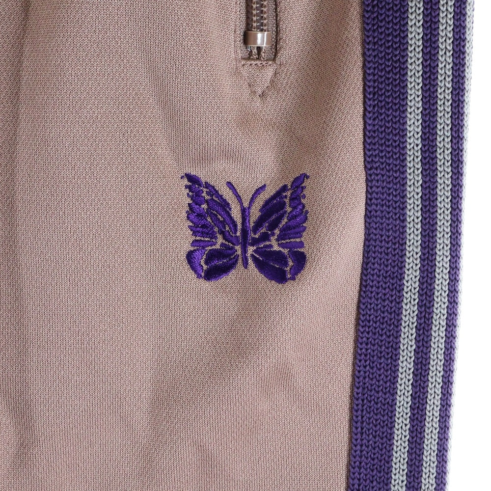 Needles(ニードルス) Track Pant ロゴ刺繍 トラックパンツ ベージュ LQ233