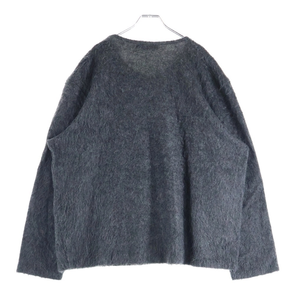 OUR LEGACY(アワーレガシー) DOUBLE LOCK U NECK クルーネック ウールニットセーター グレー M4226DDG