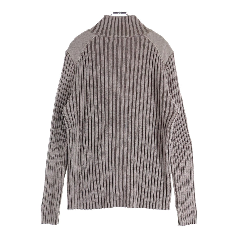 OUR LEGACY(アワーレガシー) CLASSIC ZIP CARDIGAN ハイネック カシミヤ混 ジップカーディガン ベージュ M2243CPC