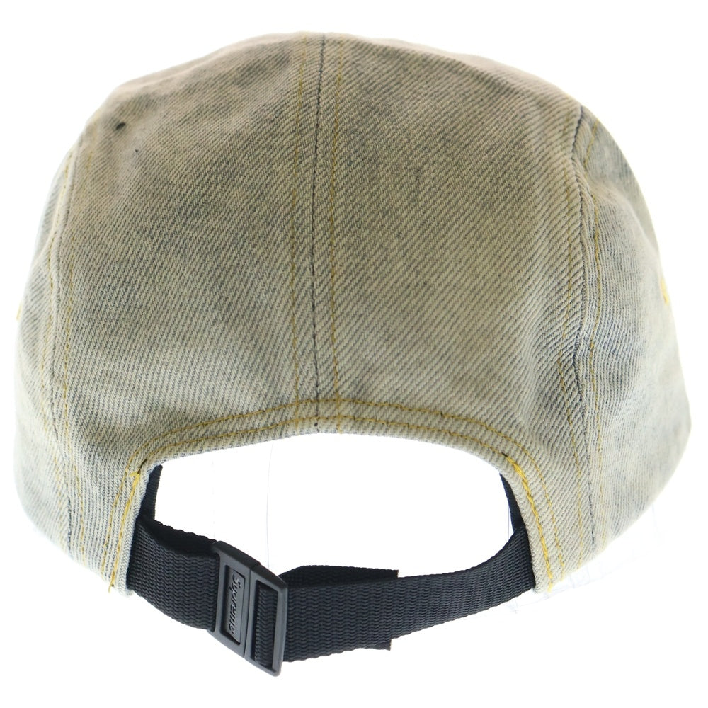 SUPREME(シュプリーム) 24SS Denim Camp Cap ボックスロゴ デニムキャンプキャップ 帽子 インディゴ