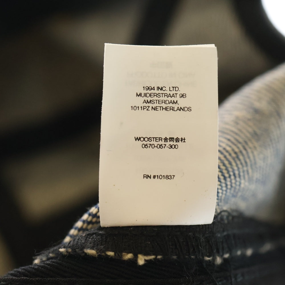 SUPREME(シュプリーム) 24SS Denim Camp Cap ボックスロゴ デニムキャンプキャップ 帽子 インディゴ