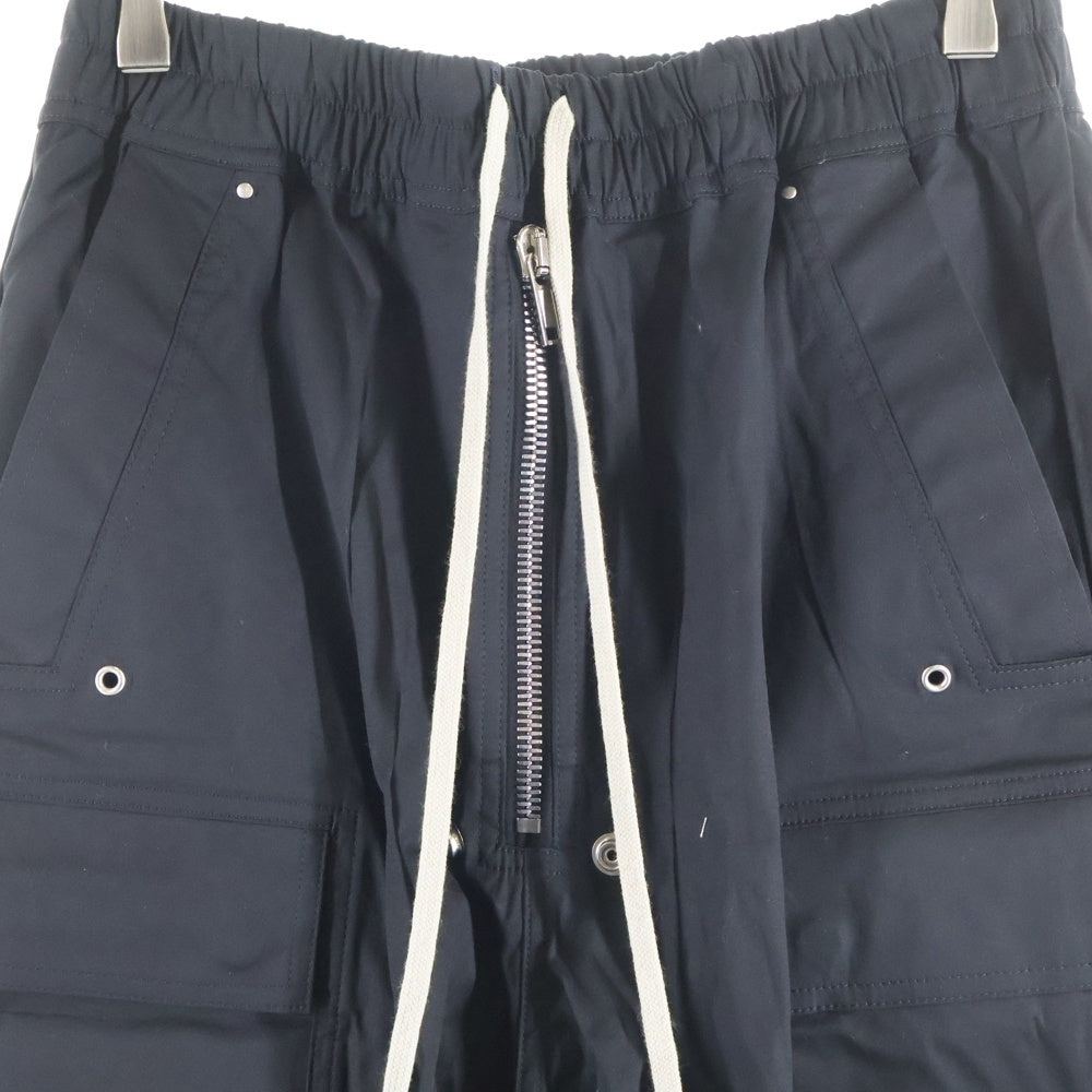 Rick Owens(リックオウエンス) 24SS Cargobelas カーゴベラ ワイドパンツ ブラック RU01D3339-TE