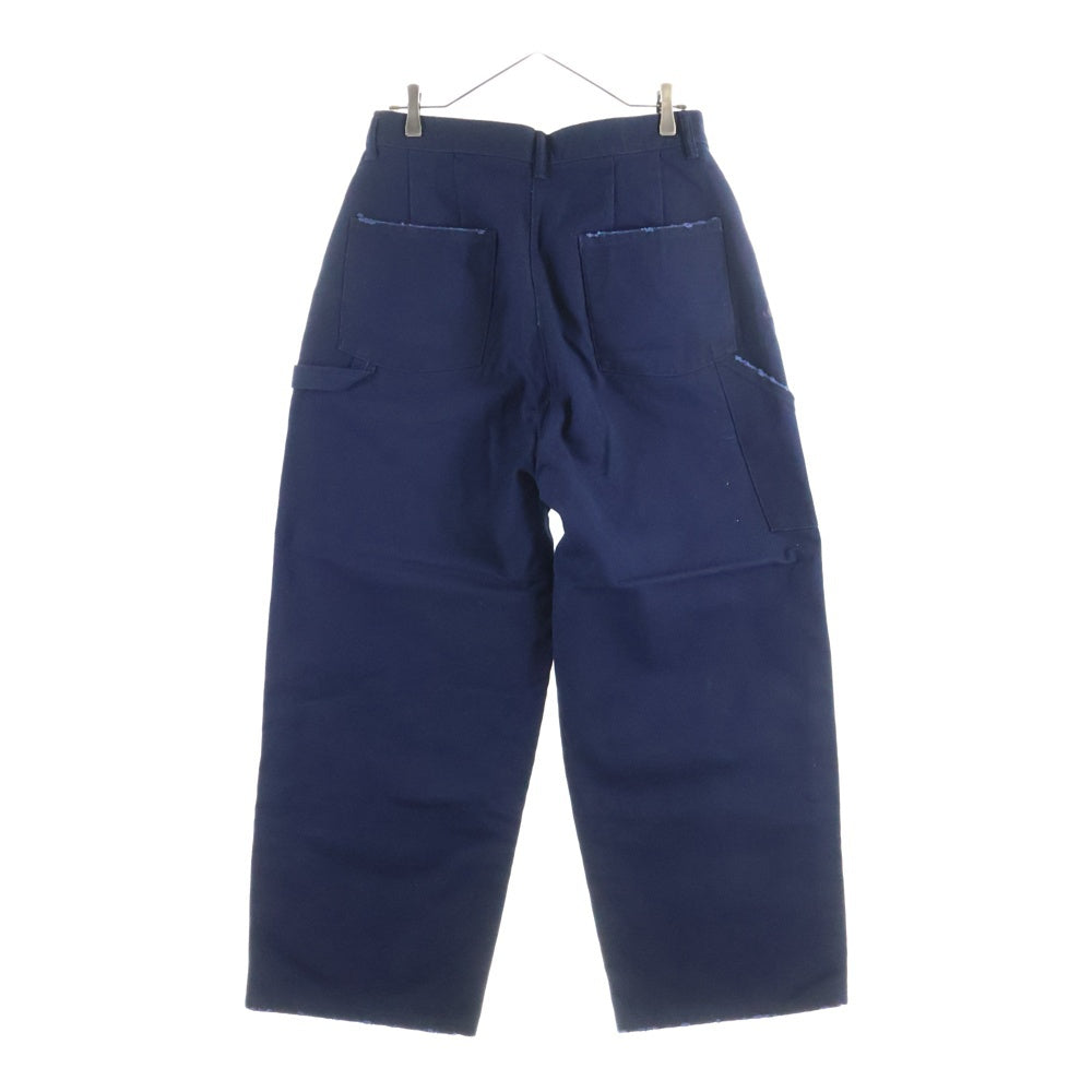 ANCELLM(アンセルム) WISM別注 DUCK PAINTER PANTS ウィズム ダメージ加工 ペインターパンツ ネイビー ACW-09