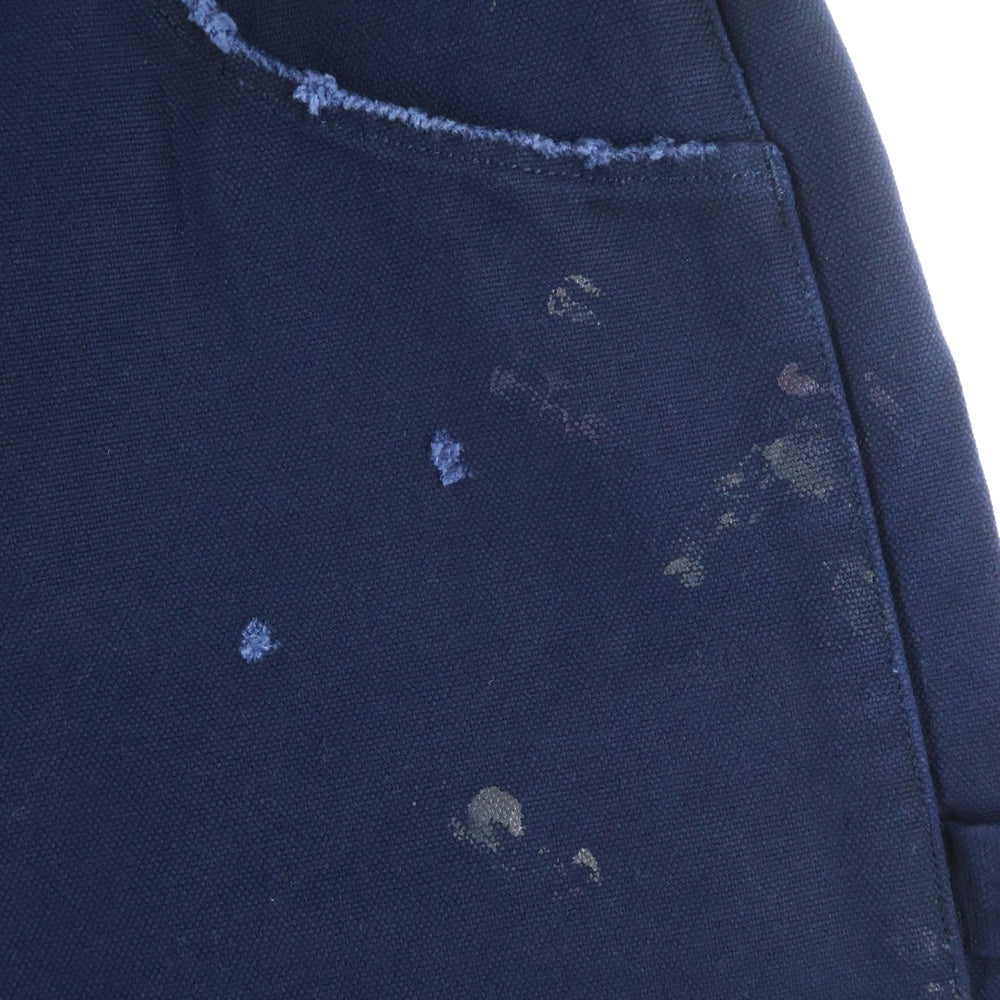 ANCELLM(アンセルム) WISM別注 DUCK PAINTER PANTS ウィズム ダメージ加工 ペインターパンツ ネイビー ACW-09