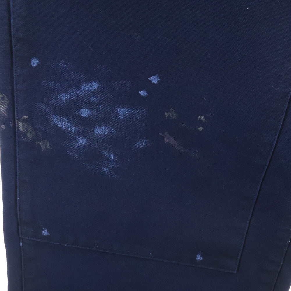 ANCELLM(アンセルム) WISM別注 DUCK PAINTER PANTS ウィズム ダメージ加工 ペインターパンツ ネイビー ACW-09