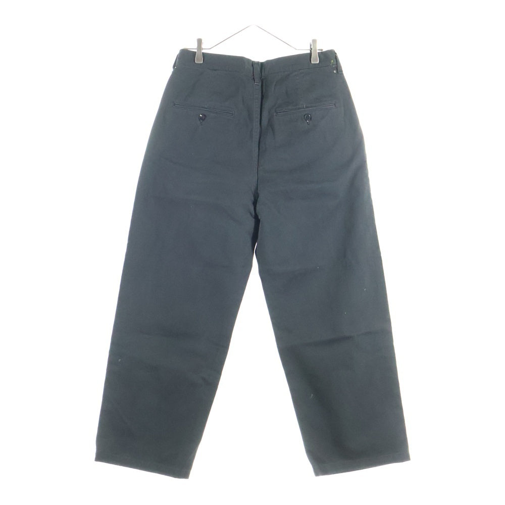 ANCELLM(アンセルム) PAINT CHINO TROUSERS ペイント チノパンツ ブラック ANC-PT29-B