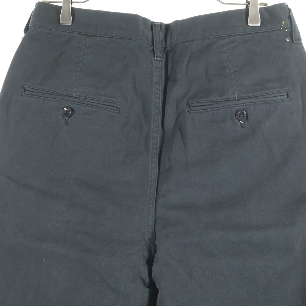 ANCELLM(アンセルム) PAINT CHINO TROUSERS ペイント チノパンツ ブラック ANC-PT29-B