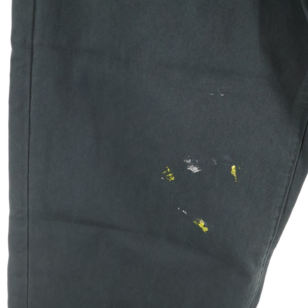 ANCELLM(アンセルム) PAINT CHINO TROUSERS ペイント チノパンツ ブラック ANC-PT29-B