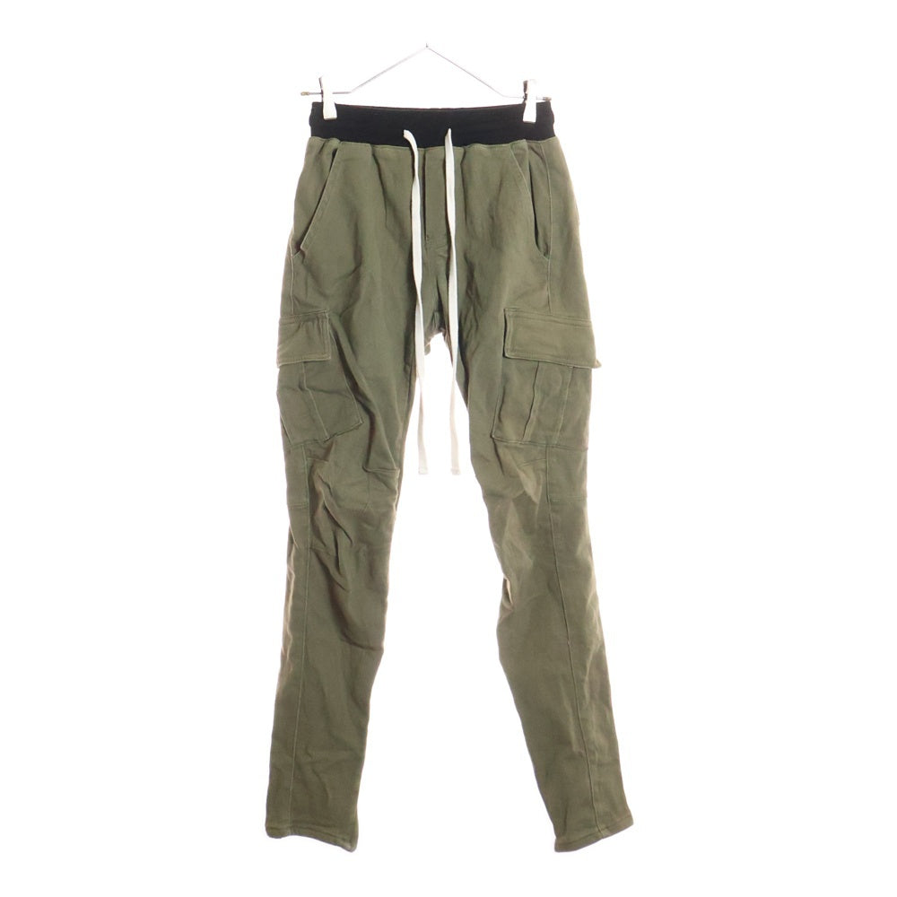 MNML(ミニマル) Skinny Cargo Pants スキニーカーゴパンツ 裾ジップ カーキ