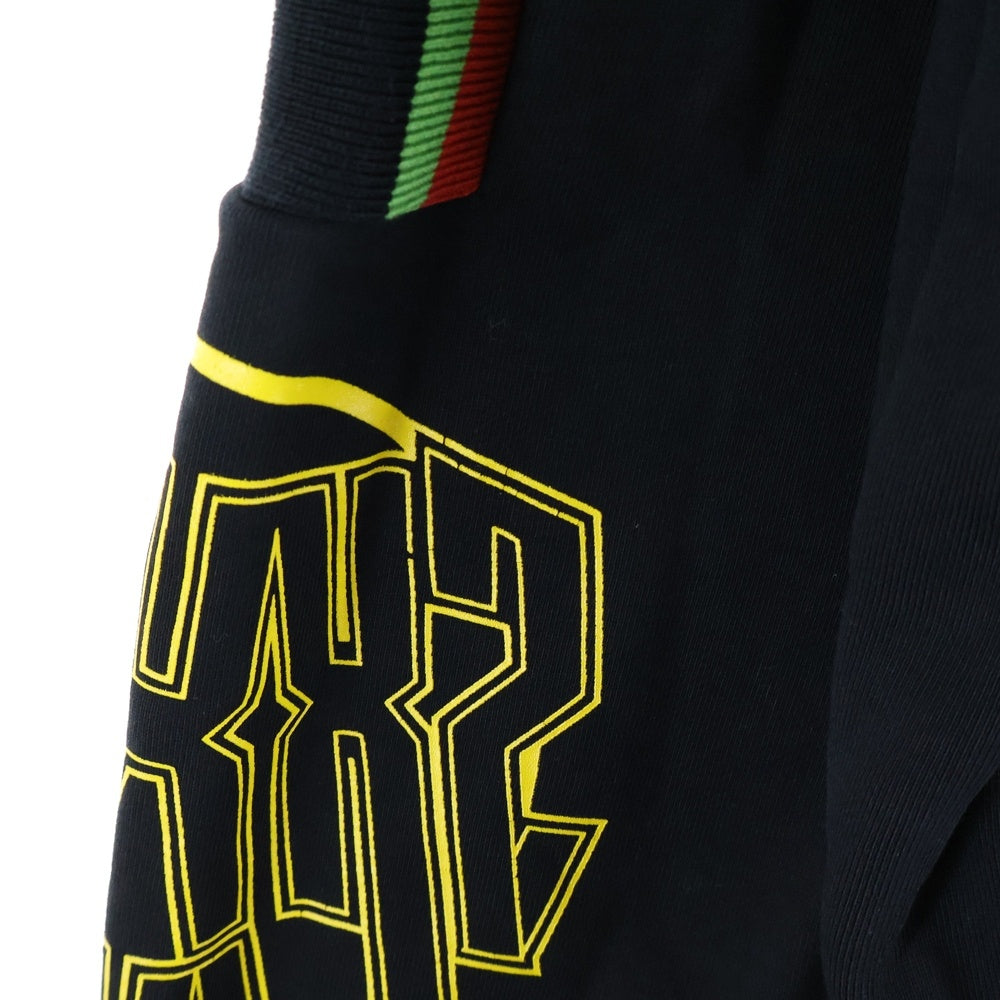 DIESEL(ディーゼル) HAUTE KULTUR HOODIE オート カルチャー ジップアップフーディー パーカー ブラック/レッド