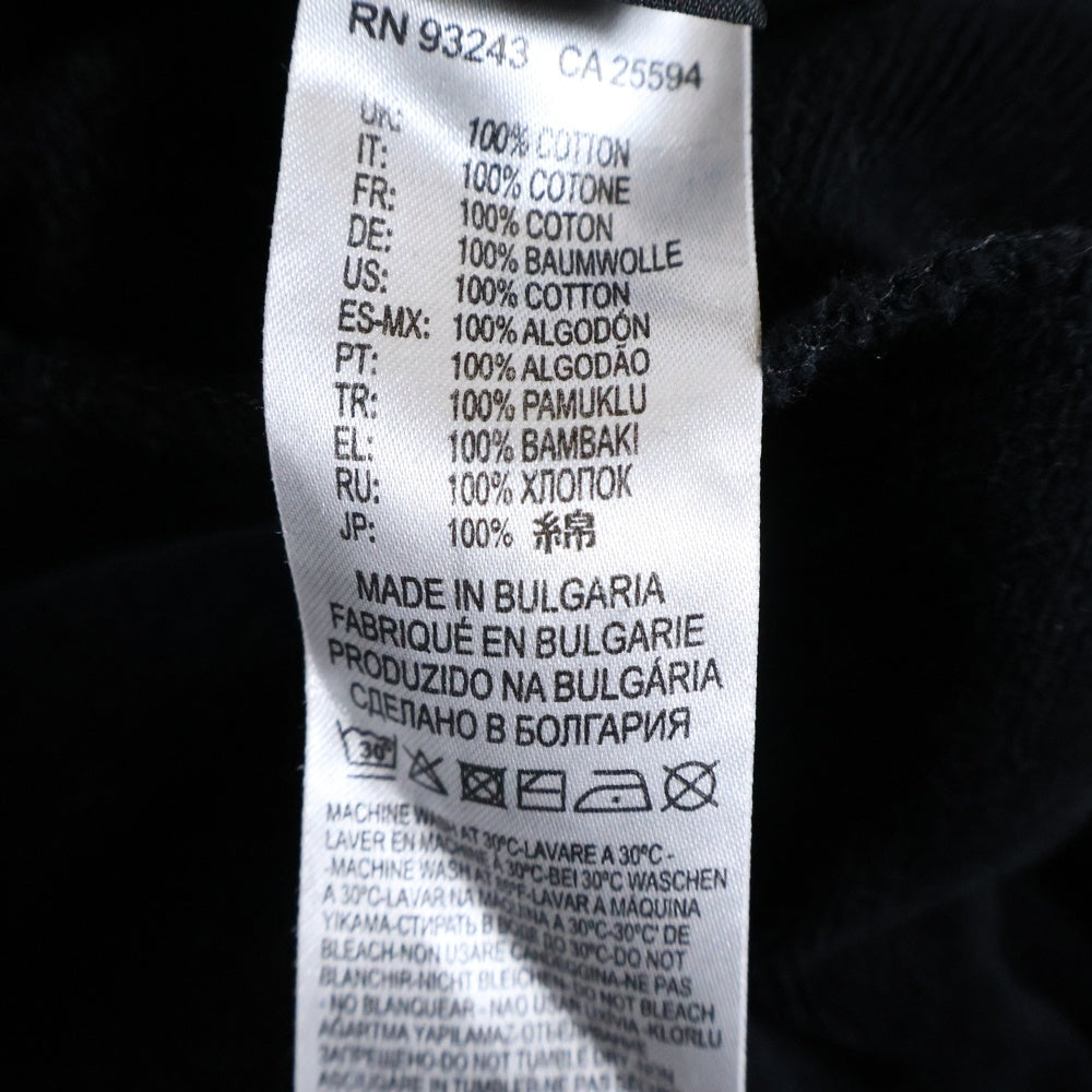 DIESEL(ディーゼル) HAUTE KULTUR HOODIE オート カルチャー ジップアップフーディー パーカー ブラック/レッド