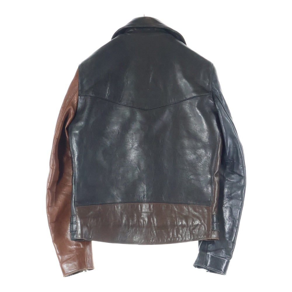 Lewis Leathers(ルイスレザー) ×COMME des GARCONS LIGHTNING TIGHT FIT コムデギャルソン ライトニング タイトフィット レザージャケット ブラック