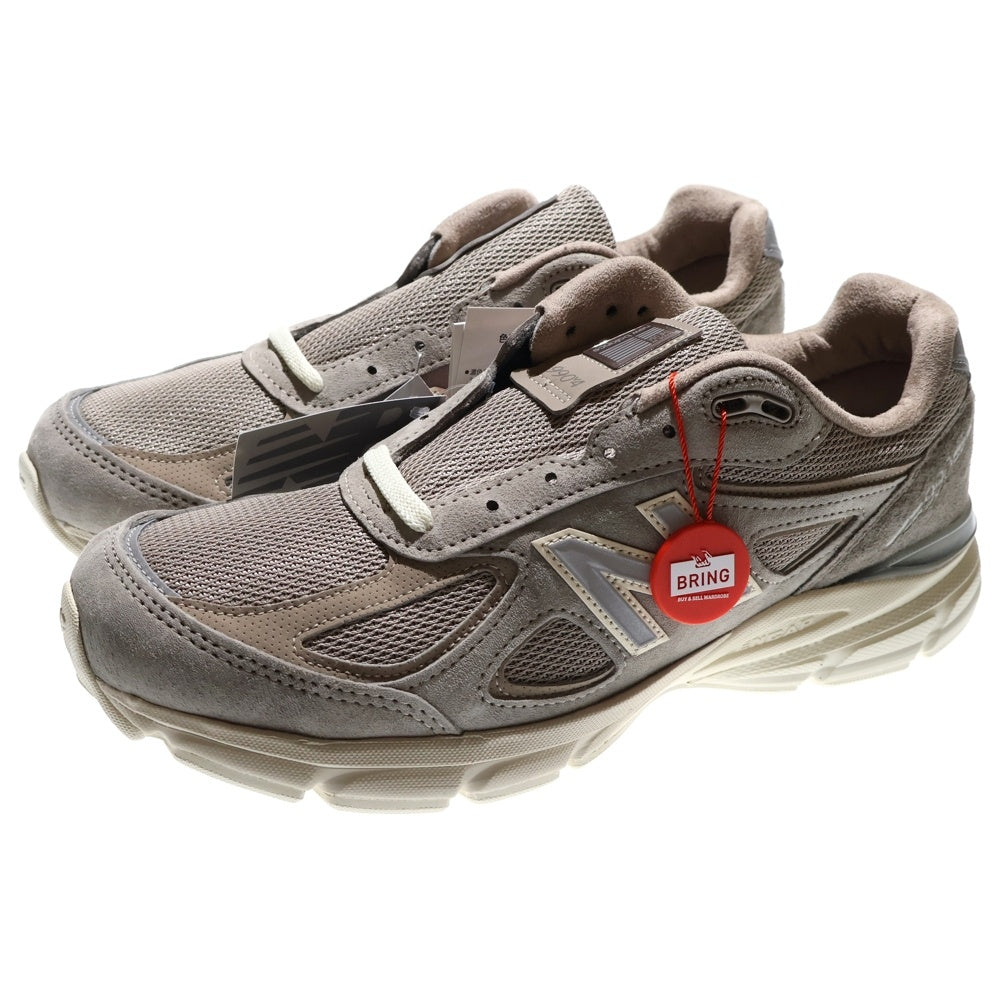 New Balance(ニューバランス) ×KITH 990V4 キス ローカットスニーカー ベージュ US9.5/27.5cm U990KT4