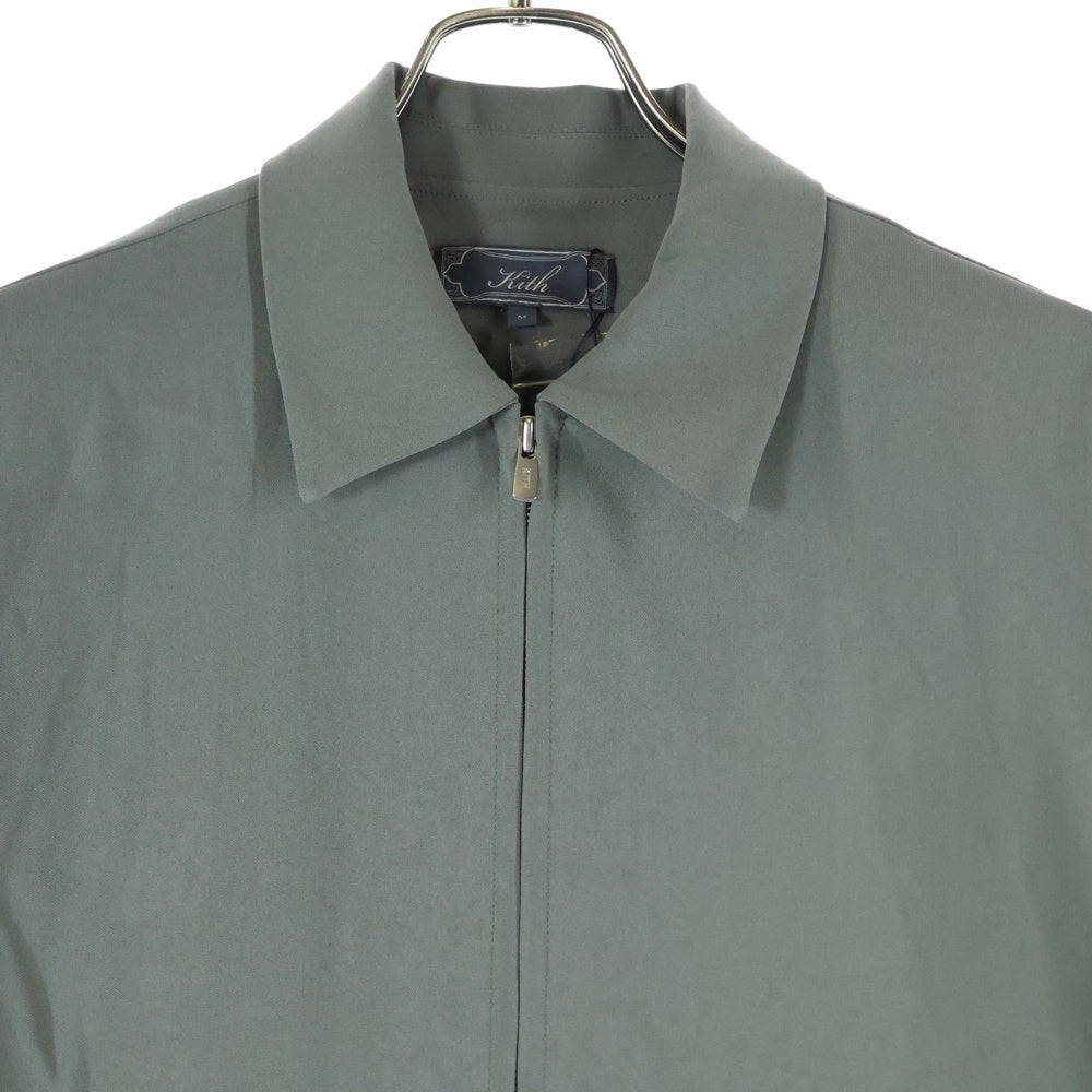 KITH(キス) 25SS Blouson Jacket ジップアップジャケット ブルゾン グリーン
