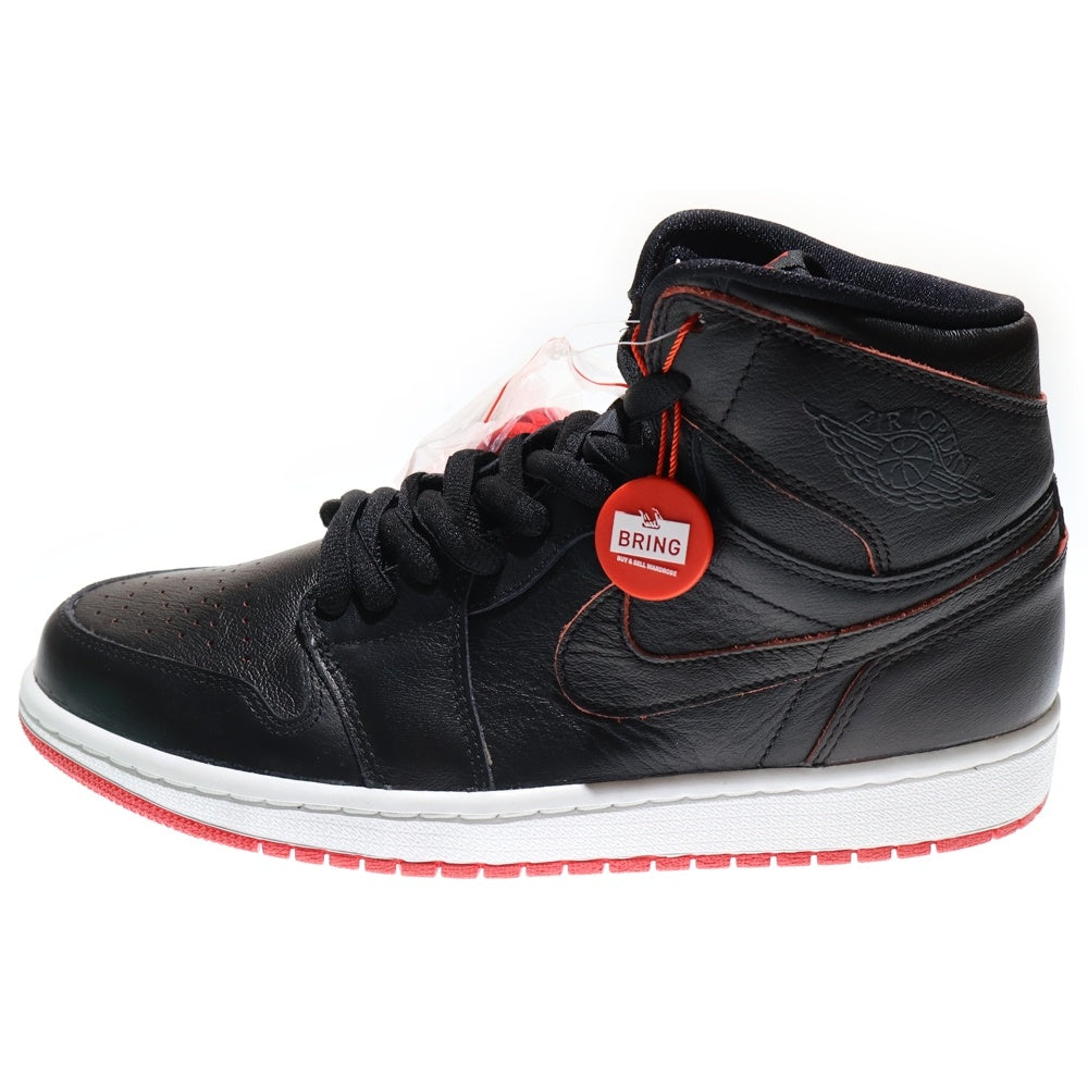 NIKE SB(ナイキエスビー) AIR JORDAN1 HIGH エアジョーダン1 ランス マウンテン ハイカットスニーカー ブラック US10/28cm 653532-002