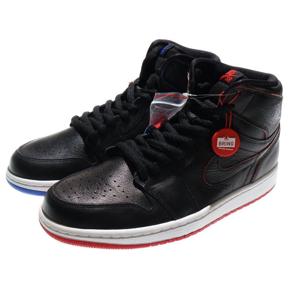 NIKE SB(ナイキエスビー) AIR JORDAN1 HIGH エアジョーダン1 ランス マウンテン ハイカットスニーカー ブラック US10/28cm 653532-002