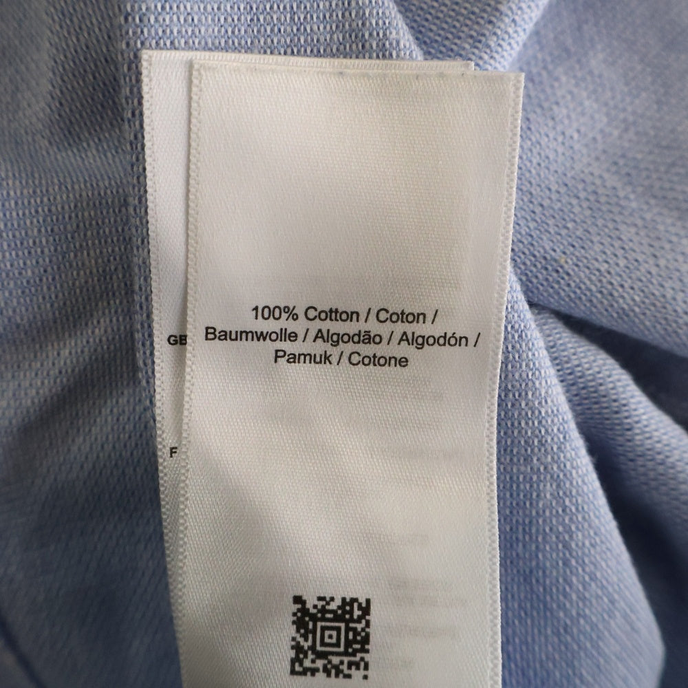 FRED PERRY(フレッドペリー) ロゴ刺繍 半袖ポロシャツ ブルー 118718